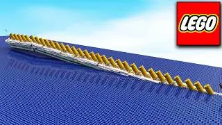 LEGO Super Long Britannic Sinking