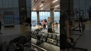 Тренируем бицепс / Макс  #video #live #sport #сила #спорт