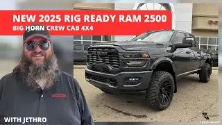 Nowy Ram 2500 Big Horn Night Edition z 2025 roku, gotowy do montażu, z kabiną Crew Cab 4x4 | Nume...