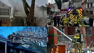 House Fire: 800 block of Moy Avenue, Defensive Operations - Windsor fire on scene