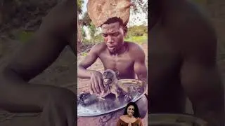 Primitive skills, ancient instincts &mdash; hunting wild pigs like our ancestors#africa #africantribe