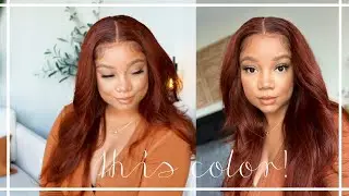 You HAVE to SEE THIS! | *New* Natural Kinky Straight Reddish-Brown Unit | Sunber Hair@JaiMarii
