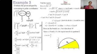 Double Integrals in Polar - Examples 3 and 4