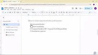 GT - MOD 2, LESSON 1 | Types of Funders & What They Care About | Grant Writing for Beginners