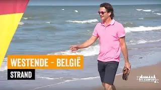 Dagje strand in Westende I Vlaanderen Belgi&euml; tijdens kampeervakantie met RTL Kampeert