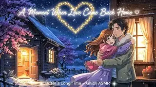 Love Came Home After So Long 💝✨ | Ghibli Valentine's Eve ASMR Story