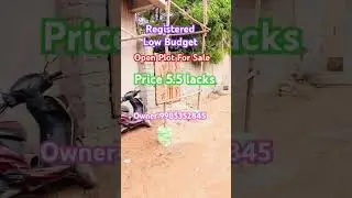 Registered Low Budget 50 SQ Yards Open Plot for sale #shorts