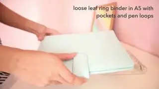 Macaron Planner Clear Binder | Shopee Haul Pt. 2
