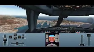 Landing with bad landing gear in Extreme Landings Simulator