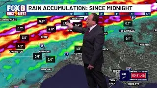 New Orleans weather for the weekend sure to bring storms