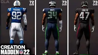 Madden 22 - DE Josh Paschal, Boye Mafe, ROLB Arnold Ebiketie Creation 2022 NFL Draft