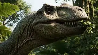 Primitive animals, when dinosaurs ruled the world