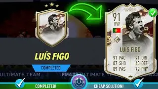 91 World Cup Icon Luis Figo SBC Completed - Cheap Solution & Tips - Fifa 23