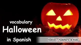Learn HALLOWEEN words in SPANISH | Vocabulary with Real Pictures