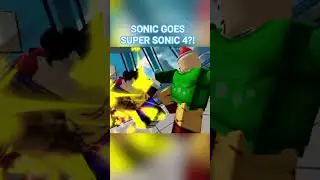 New form?!☠️#heroesbattleground#sonic#supersonic4#supersaiyan4#roblox