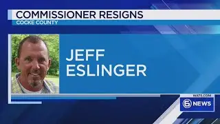 Cocke County commissioner resigns.
