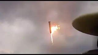Footage of Super Heavy Booster Splashdown in Gulf of Mexico. (IFT-4) - June 6, 2024