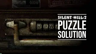 Silent Hill 2 - Locked Briefcase Puzzle Solution (Hotel)
