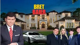 Bret Baier's Lifestyle 2025 ★ House Tour, Wife, 2 Children, Age 54, Cars, Net Worth