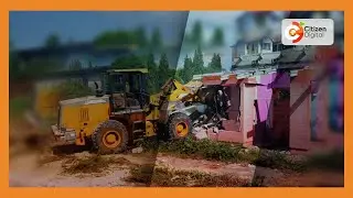 Government demolishes NHC houses in Changamwe, Mombasa