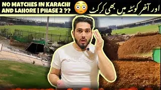 Cricket return in Quetta Bugti Stadium 😍No Cricket in Karachi & Lahore Phase 2 to start soon Latest