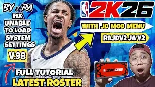 🔥БЕСПЛАТНАЯ ПОСЛЕДНЯЯ ВЕРСИЯ🔥NBA 2K26 V.98 ОБНОВЛЕННЫЙ ВЕСЬ СОСТАВ ДЛЯ ANDROID MOBILE ОФЛАЙН |JD ...