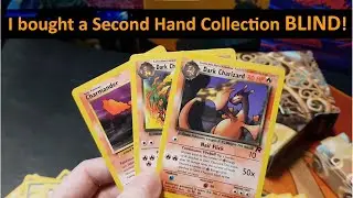 I bought a Second Hand Pokemon Card Collection Blind!