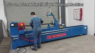 Ground Screw Helical Blade Welding Machine 
