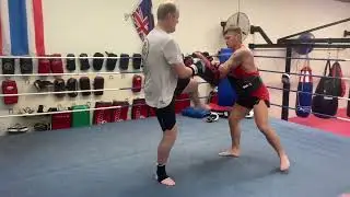 Training at CKO Muay Thai West Gosford 2019