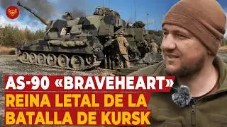 ARTILLER&Iacute;A BRIT&Aacute;NICA DESDE KURSK: C&oacute;mo el AS-90 de 155 mm Despedaza al Enemigo | ARMY TV