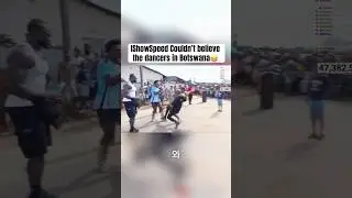 IShowSpeed Couldn&rsquo;t believe the dancers in Botswana #ishowspeed #speedyp #africandance