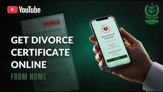 Apply Divorce Certificate Online from Home | Pak ID NADRA Union Council Guide 2026