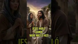 Jes&uacute;s habl&oacute; con una mujer olvidada 💧✨ | Milagro real que cambi&oacute; su vida hoy 🙏 #shorts #viralshorts