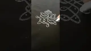 5to5 dots sikkukolam #rangoli #shortsviral #shortsfeed