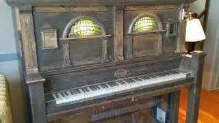 player piano at the Boise Basque Museum Boardinghouse
