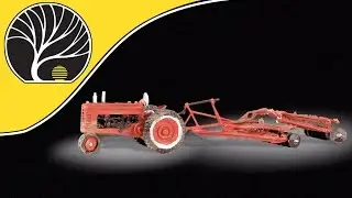 HO Scale Vehicle - Tractor & Disc - Model Vehicles | Woodland Scenics
