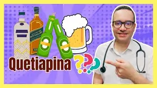 Pode tomar quetiapina depois de beber?