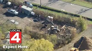 Aerials: Demolition underway for the long vacant Belle Isle Zoo