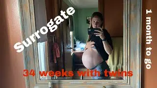 SURROGATE | 34 WEEKS BPP, ULTRASOUND, OB APPT| DAY IN THE LIFE | TRAINER STEPH