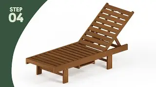 How to Assemble Furinno Sun Lounger, FG21748