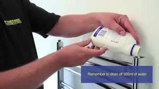 Dosing A Central Heating System with Fernox Protector F1