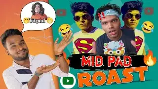 THE ROAST OF @Mythpat !! CRAZY DEEP!!chalo ham dikhane vale enka talent talent!!