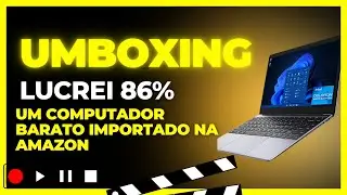 Umboxing Computador Barato Na Amazon E.U.A