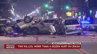 2 killed, several injured in multi-car crash on Chicago's South Side