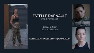 Stuntreel - Stunt Performer - Estelle DARNAULT