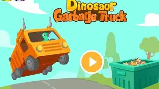 Dinosaur Garbage Truck - Gaming Video For Children - Android Gameplay