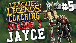 Season 7 LoL Coaching #5 - Jayce Top vs. Darius (S6 Silver)