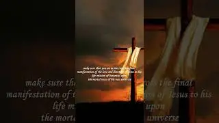 Crucifixion of Jesus The Urantia Book #videoquote