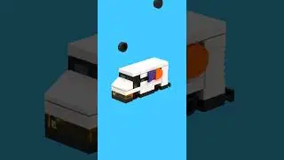LEGO Micro FedEx Delivery Truck MOC - Speed Build 3D Animation
