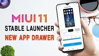 😍 Stable MIUI 11 System Launcher With New App Drawer 😍